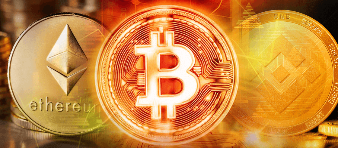 Bitcoin Ethereum Binance Coin