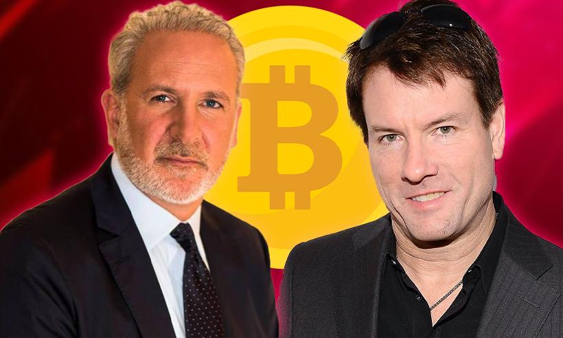 Peter Schiff and Michael Saylor Engage in a Twitter Spat Over Bitcoin