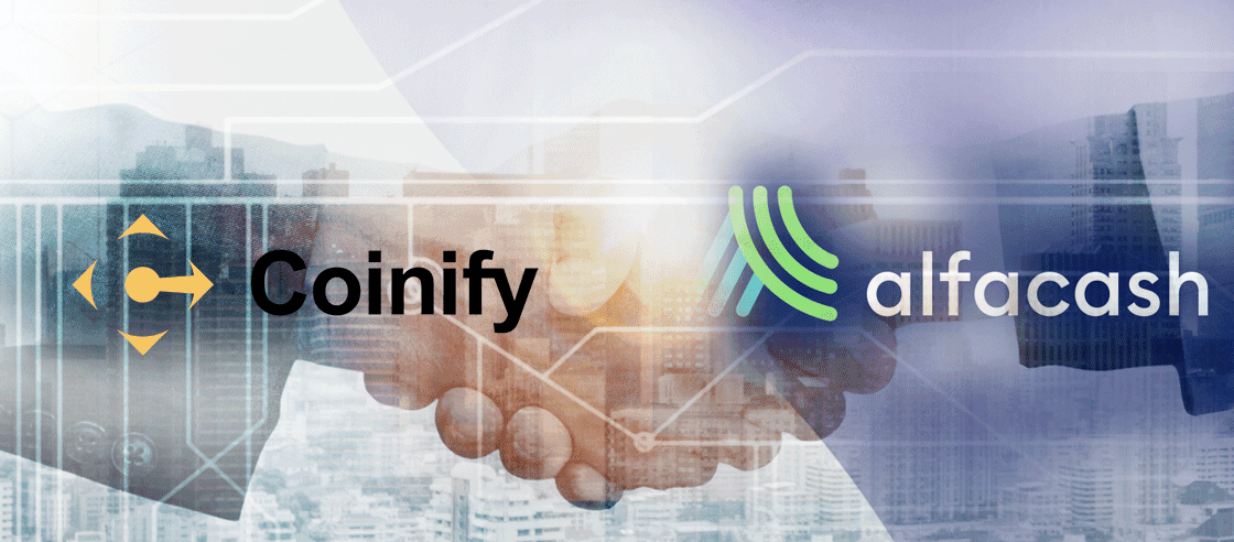 Alfacash and Coinify Join Hands to Ameliorate Credit Card Options