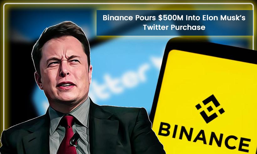 Binance Elon Musk's twitter