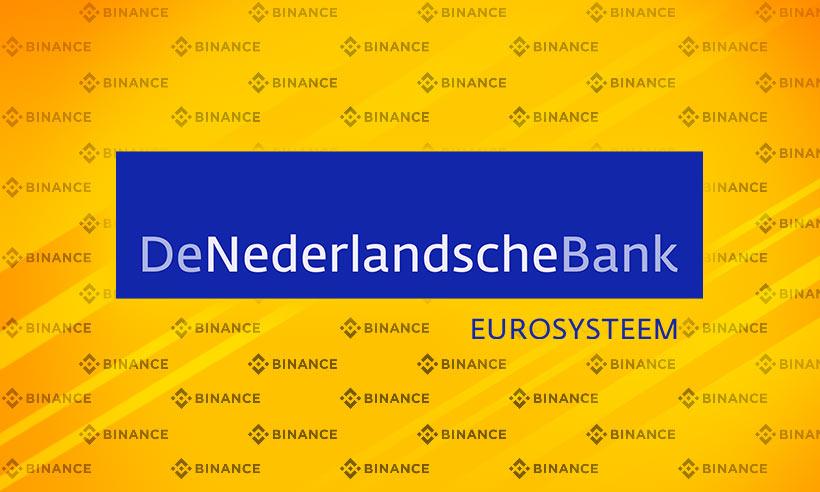 Dutch central bank Binance