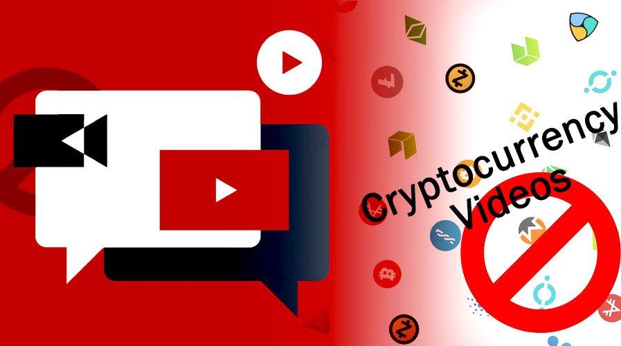 YouTube Removes Cryptocurrency Videos Citing "harmful or dangerous content"