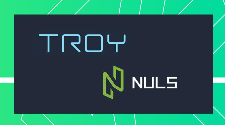 TROY Colloborates With NULS To Integrate Cross-Chain Crypto Trading