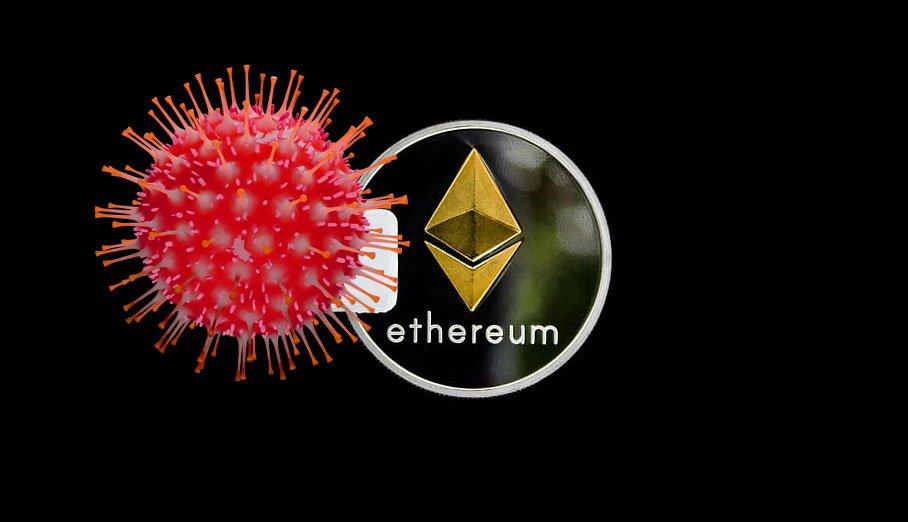 Impact of corona on Ethereum