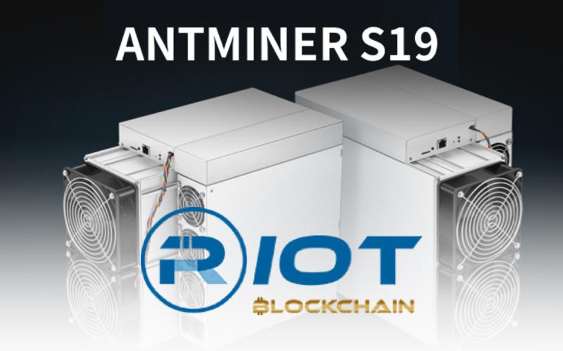 Additional 1000 S19 Pro Antminers Purchased By Riot Blockchain