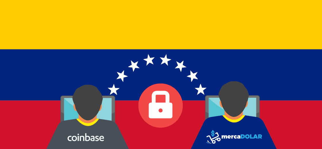 Venezuela Blocks Access to Coinbase and MercaDolar