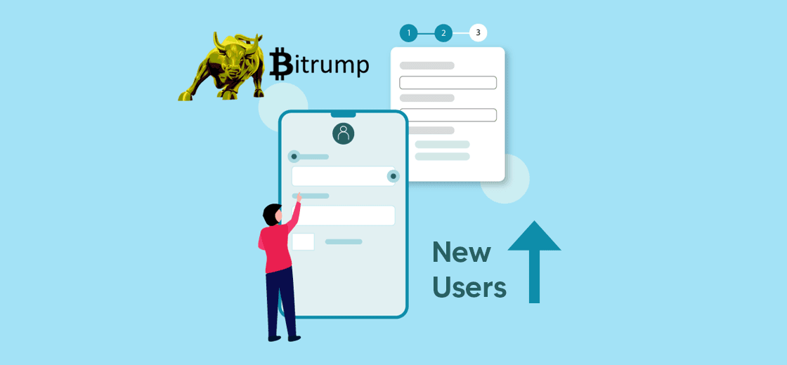 Bitrump Experiences Surge in New User Registration