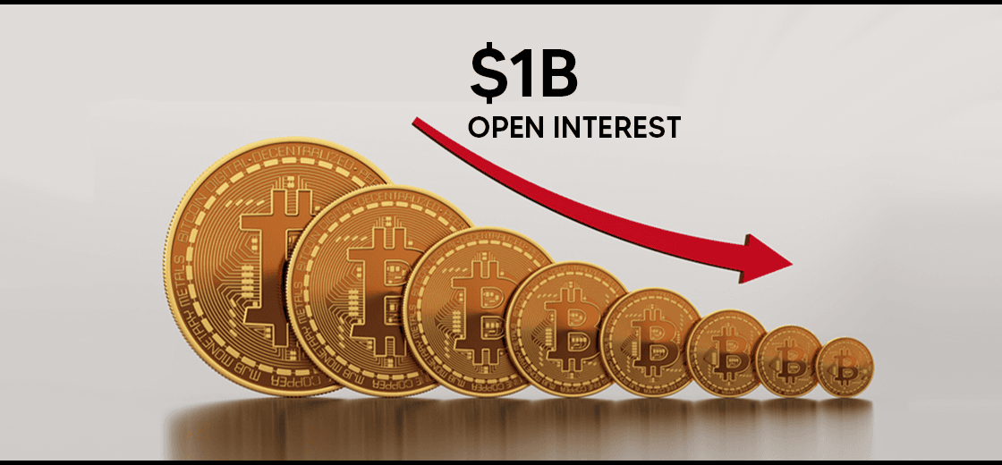 Bitcoin Price Drop Shows $1B Open Interest Wiped Out From Futures Market