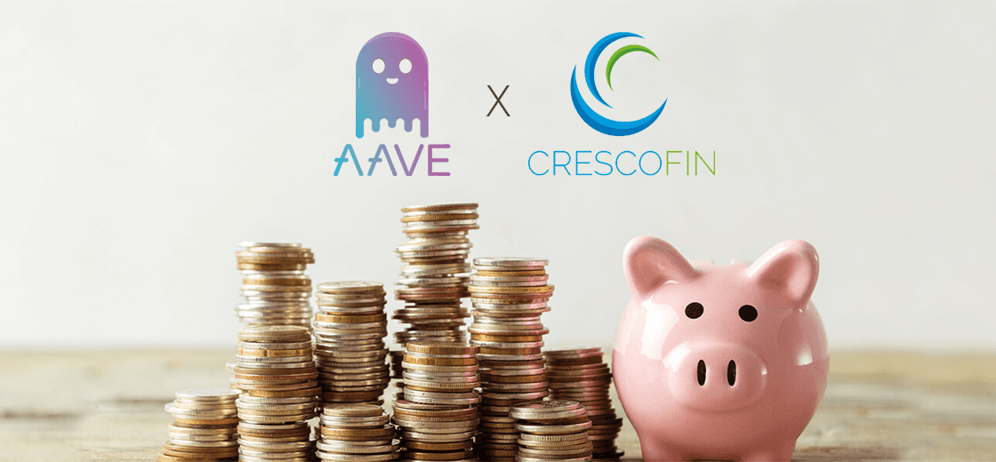 DeFi Protocol Aave Launches Money Market With CrescoFin