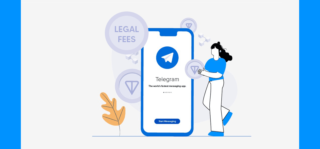 Telegram legal fees Lantah