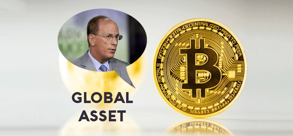 CEO of BlackRock Larry Fink Says Bitcoin Can Evolve Into Global Asset