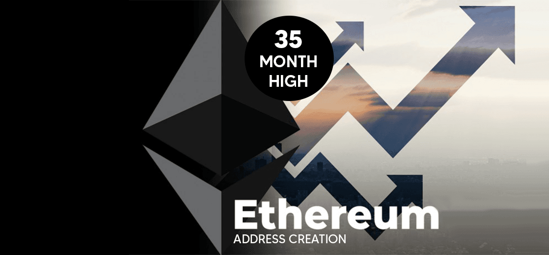 Ethereum Address Creation Reaches 35-Month High After Adding New Addresses