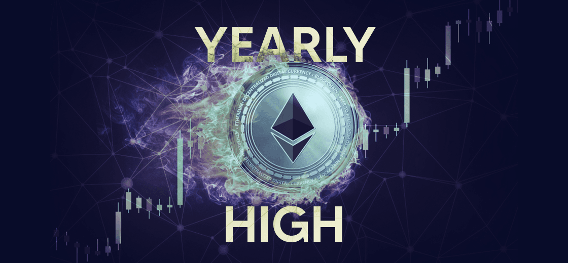 Ethereum price yearly high