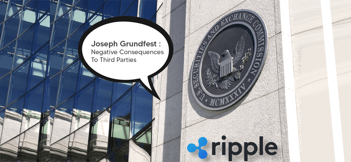 Joseph Grundfest Says Ripple Lawsuit Will Cause Disruption to Third Parties