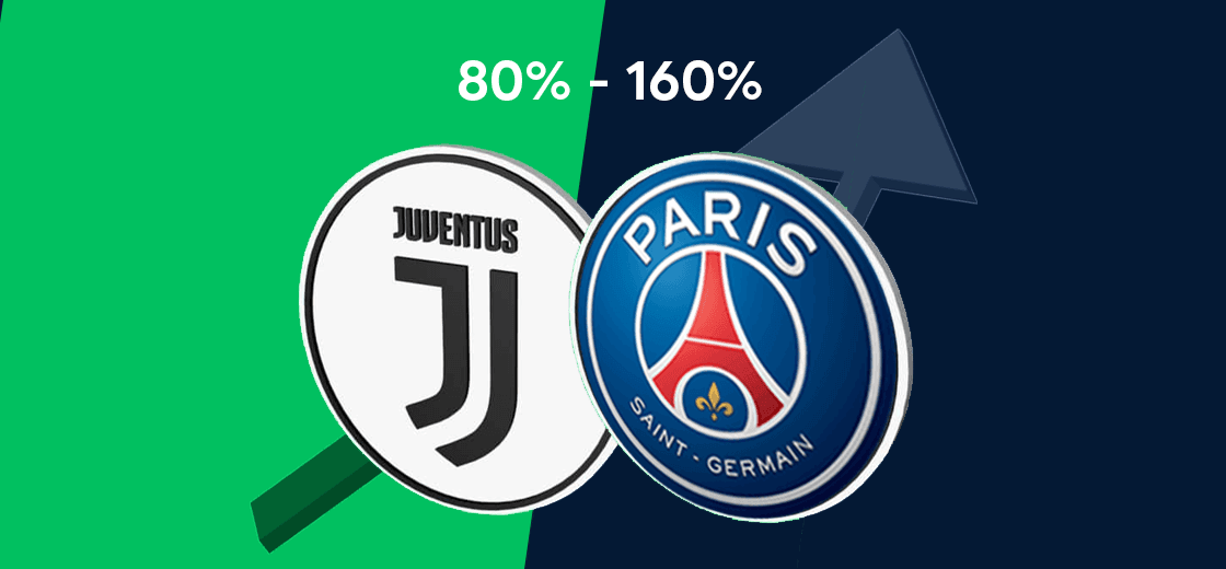 PSG and JUVE Fan Tokens Surged by 80% to 160% Since Listing