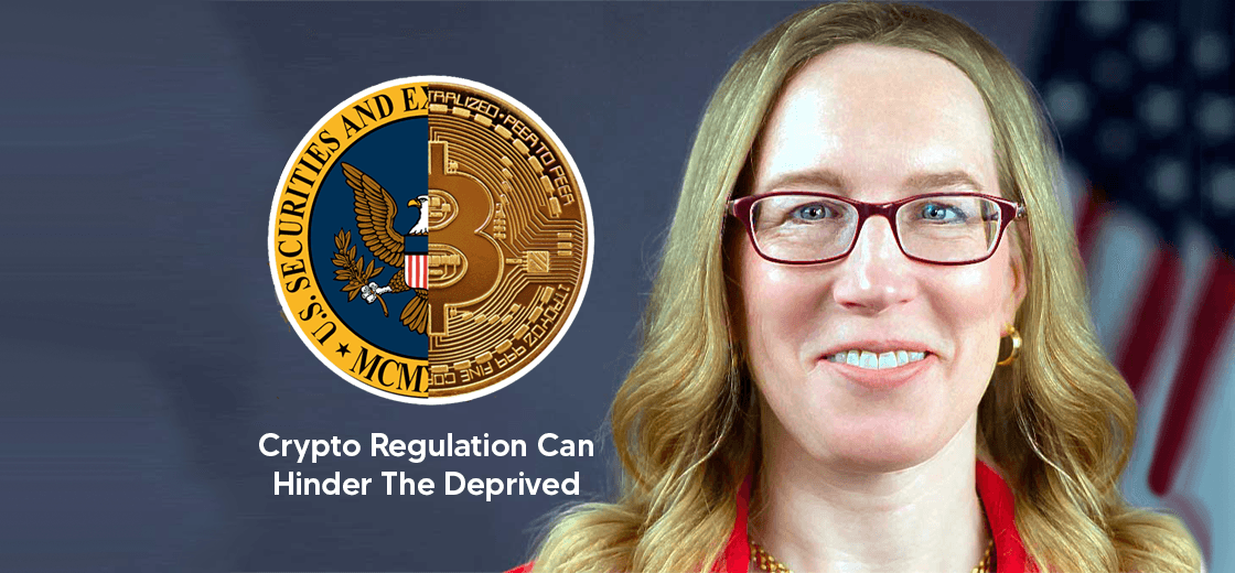 SEC Commissioner Believes Crypto Regulation Can Harm the Deprived