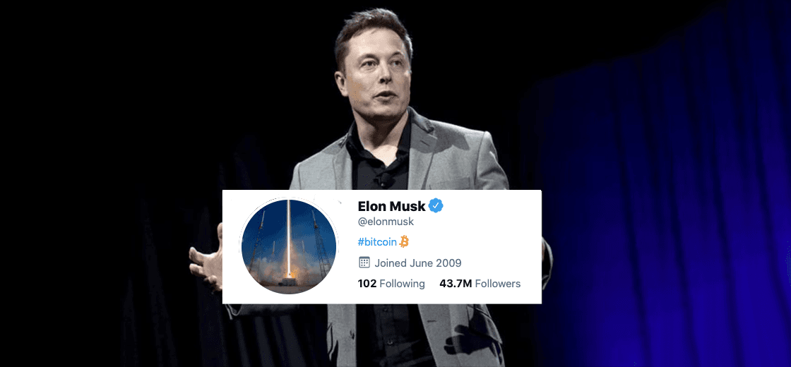 Elon Musk Changes His Twitter Bio for Bitcoin