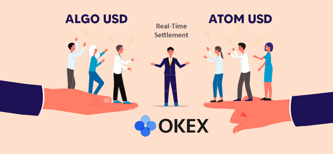 OKEx Extends Real-Time Settlement Feature For ALGOUSD, ATOMUSD