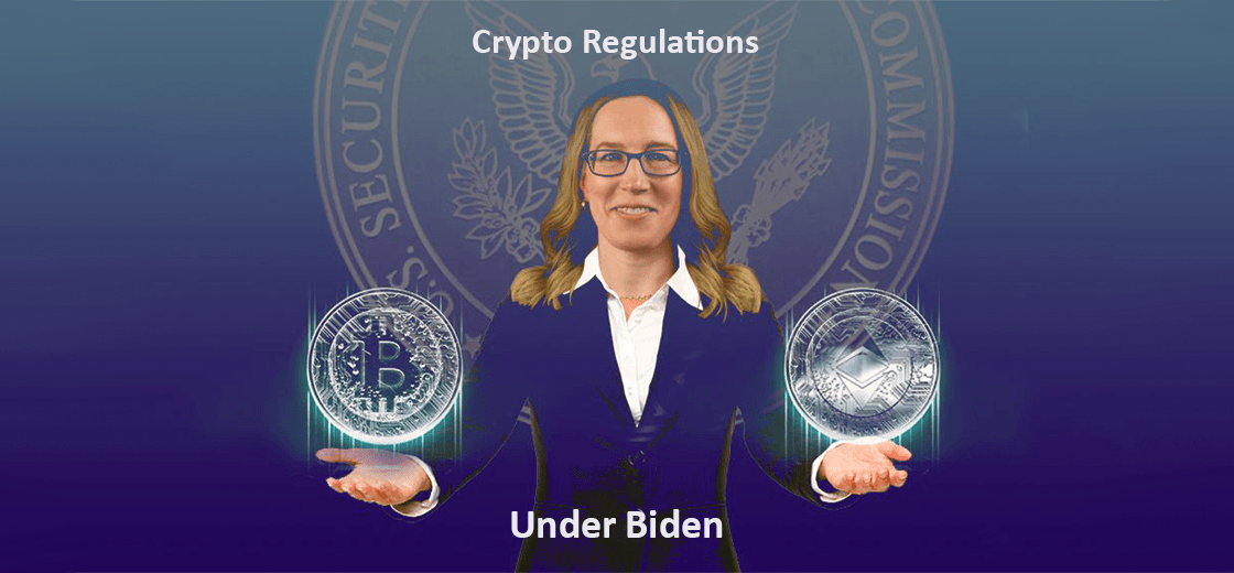 SEC Commissioner cryptocurrency regulation Biden