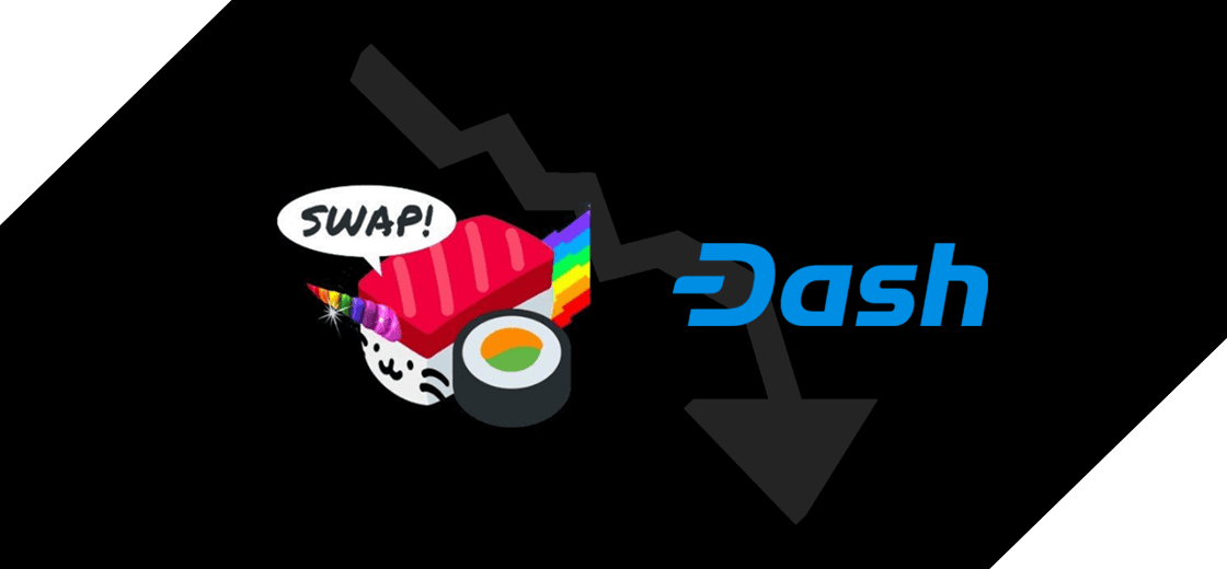 SUSHI and DASH Are Threatened by a New Price Falling Wave