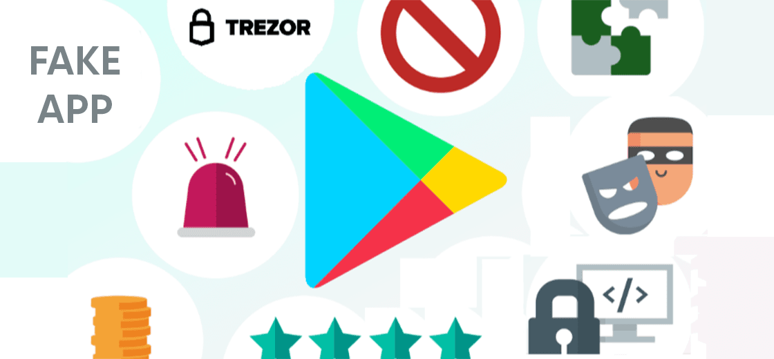 Trezor Warns Users About a Fake App on the Google Play Store