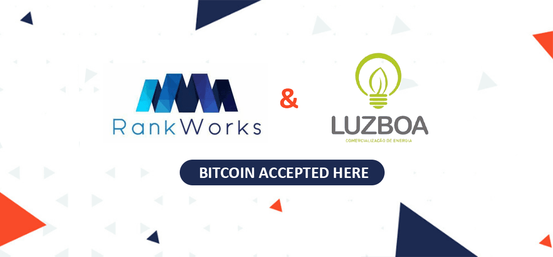 Digital Marketing Firm RankWorks and Energy Firm Luzboa Now Accept Bitcoin as Payment