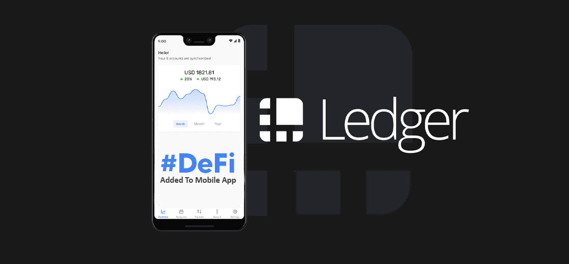 Ledger mobile app DeFi