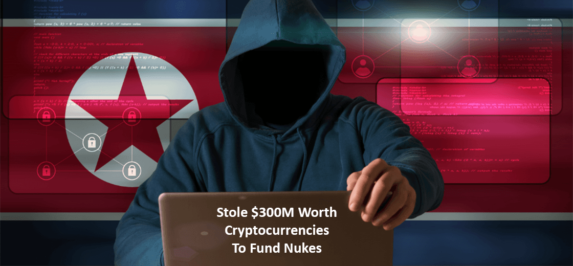 North Korea stole cryptocurrencies