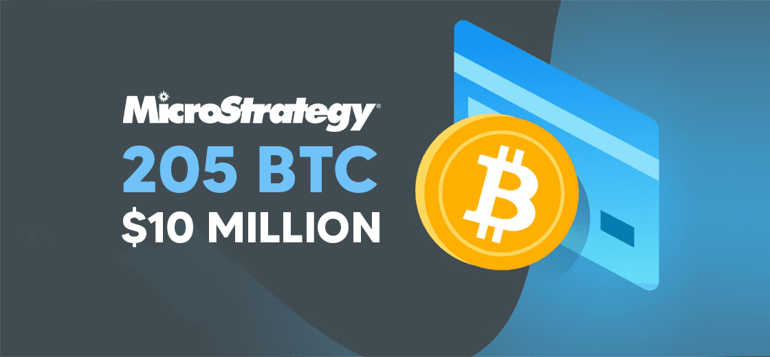 Microstrategy Buys Additional 205 Bitcoin (BTC) for $10 Million