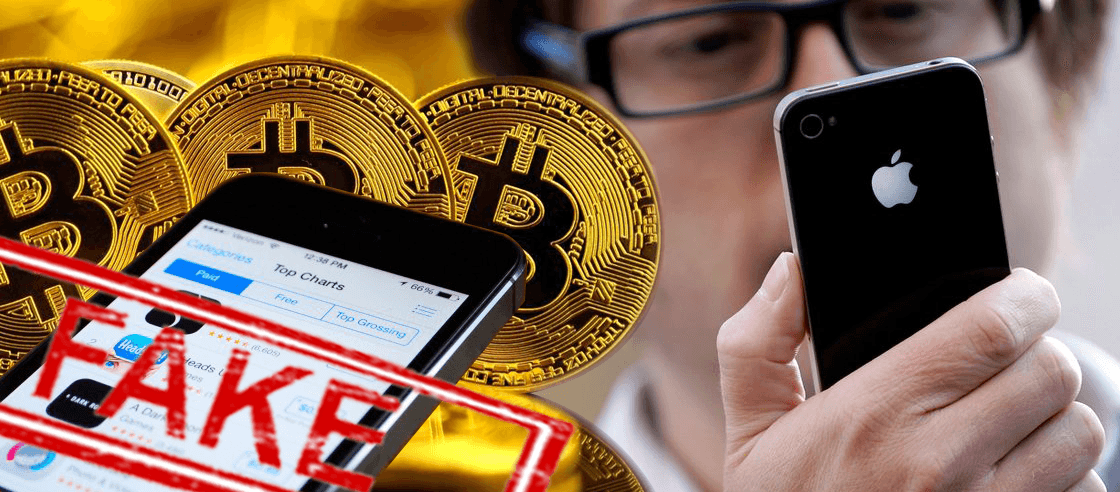 iPhone user Bitcoin fake app $600,000