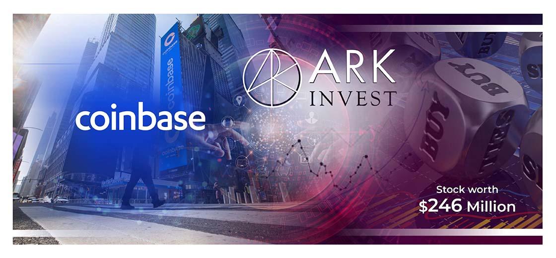 ARK Investment Coinbase stock