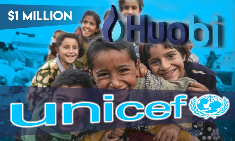 Huobi UNICEF blockchain innovation