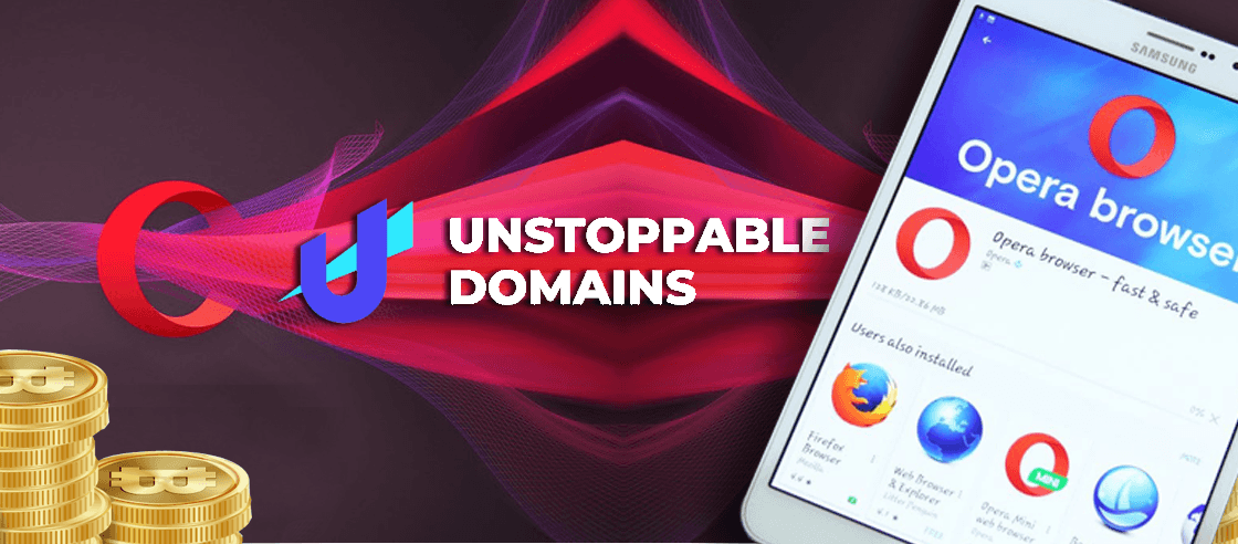 Opera Adds Unstoppable Domains Support for Browsing