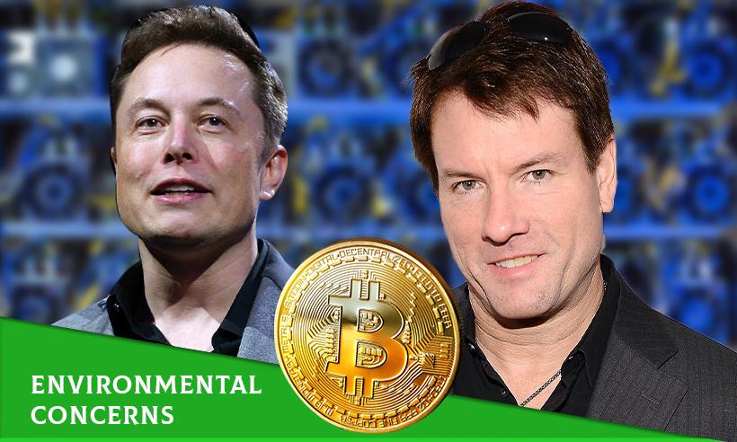 Elon Musk and Michael Saylor Address Environmental Concerns of Bitcoin Mining
