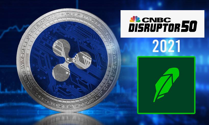 Ripple Named on CNBC's Annual List of 50 Disruptor Firms 2021