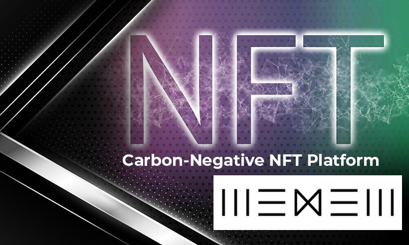 carbon-negative NFT platform