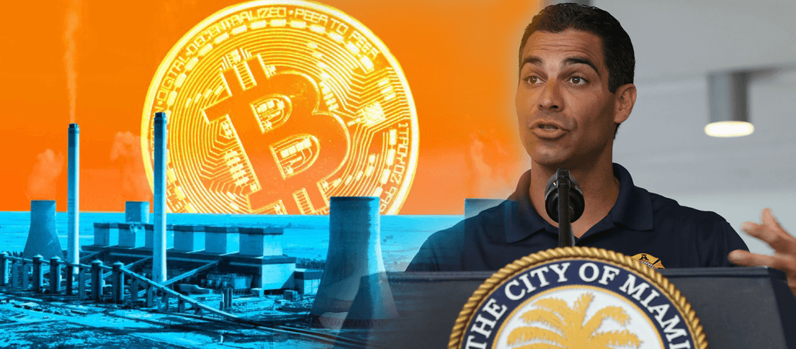 Bitcoin miners Miami mayor