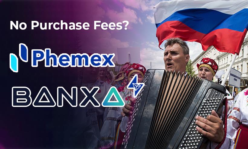 Phemex and Banxa to Waive Crypto Purchase Fee for Russia Day