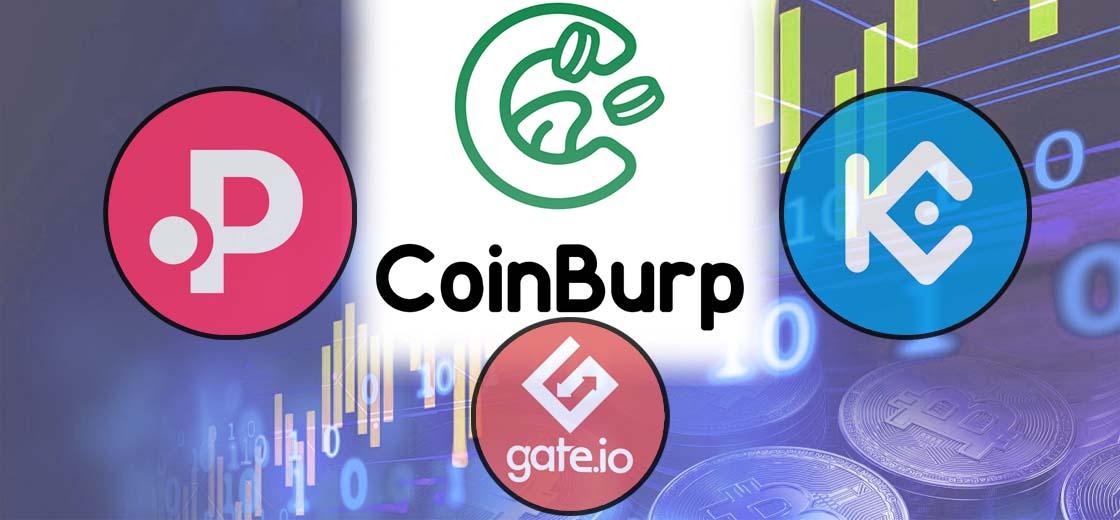 CoinBurp, Dubbed as the 'Coinbase for NFTs' Launches on KuCoin, Gate And Polkastarter