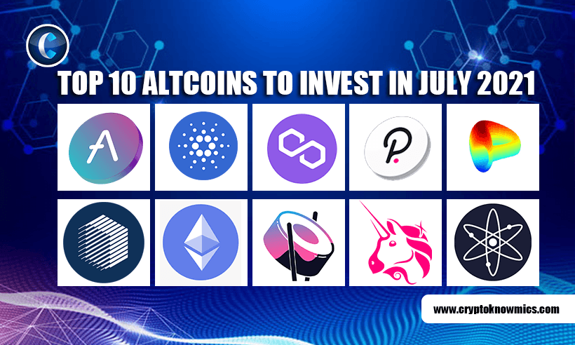 Top 10 Altcoins July 2021
