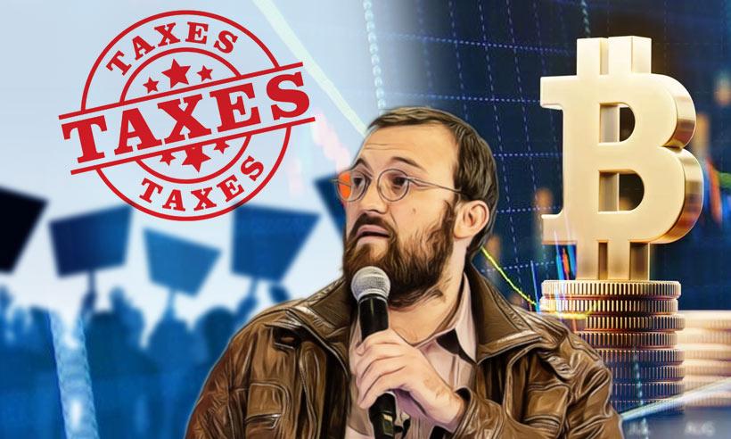 Charles Hoskinson crypto tax rally