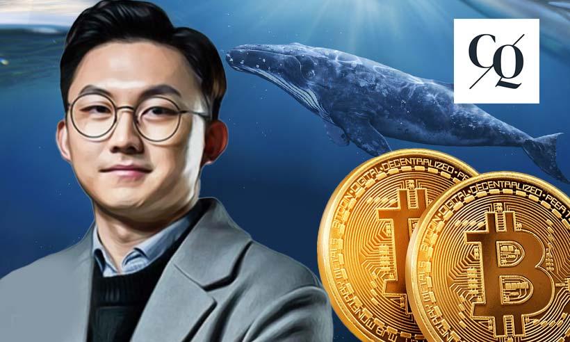 CryptoQuant CEO Ki Young Ju Shares Chart to Show a Massive Surge of the Bitcoin Exchange Whale Ratio
