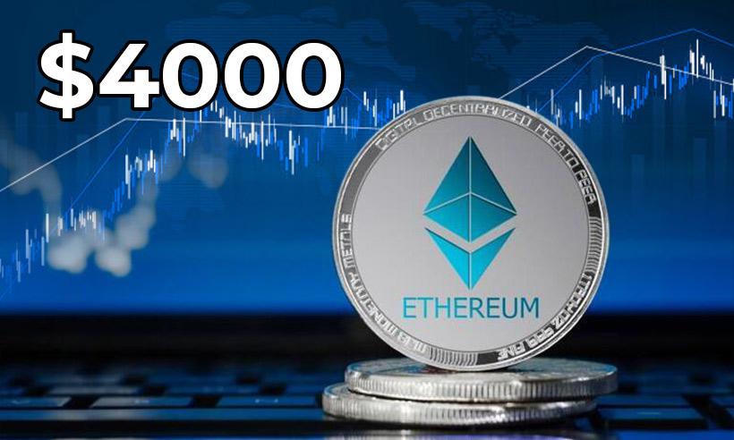 Ethereum Eyes $4000 Mark Outperforming Bitcoin Over the Last Two Years