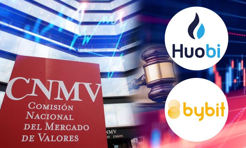 Huobi and Bybit Warned by Spain’s CNMV Over Operating Without Proper Licensing