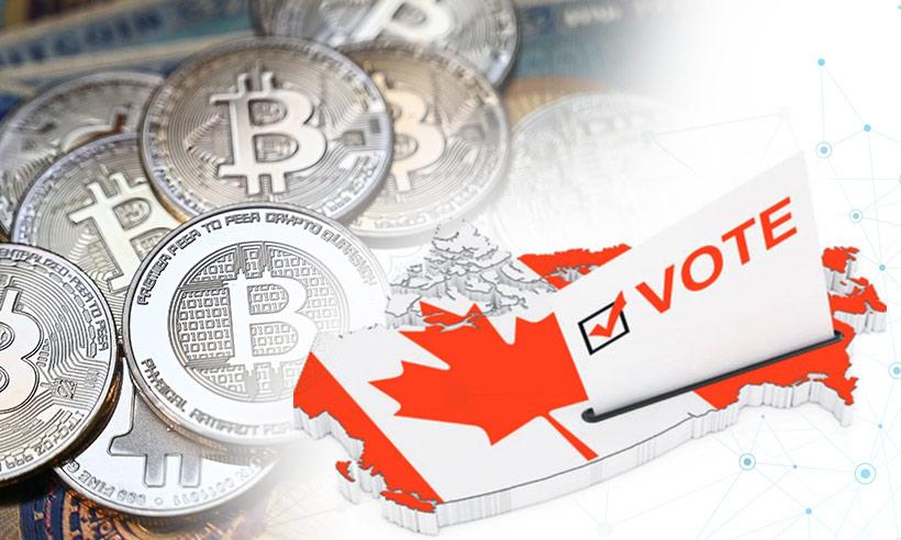 Canadian politician Bitcoin