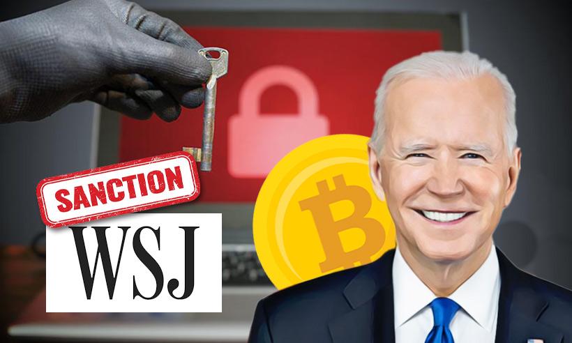 Biden-Administration-to-Fight-Cryptocurrency-Ransomware-Payments-with-Sanctions-The-Wall-Street-Journal
