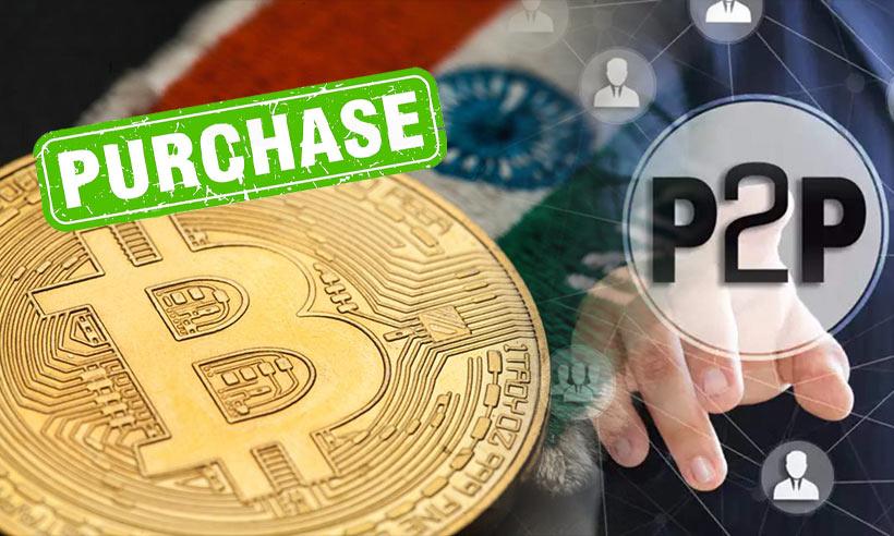 Indians purchase cryptocurrency P2P