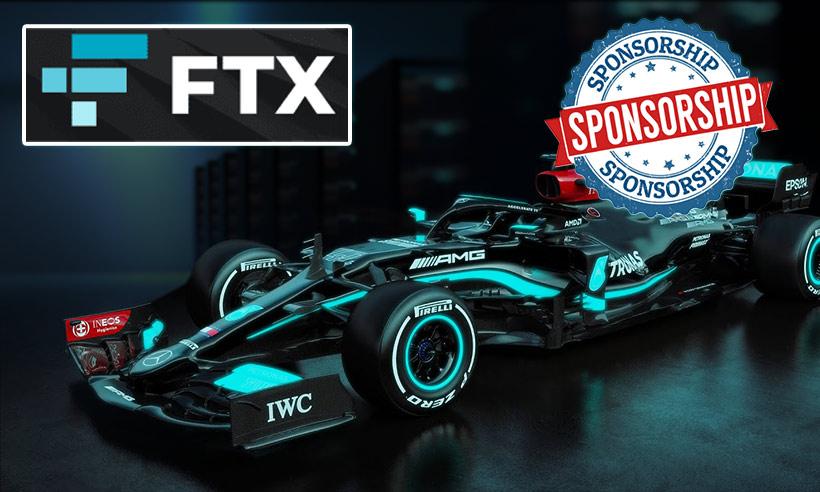 FTX Enters a Sponsorship Agreement With Mercedes-AMG Petronas F1