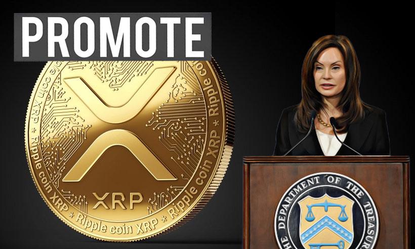 Rosie Rios promote XRP