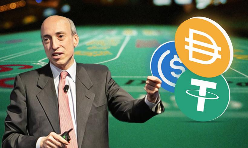 SEC Chair Gensler Compares Stablecoins to Poker Chips at Casinos